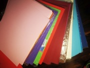 karton ozdobny mix kolorów a4 170g/m2 ok. 300 szt.