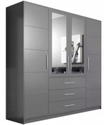 Szafa otwierana BALI D4 grafit