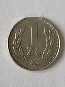 Moneta 1zl (PRL 1988r)