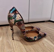 Kazar Natalie piękne wysokie szpilki skóra rozmiar 38