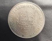 25 Pensów 1972 Srebrny Jubileusz