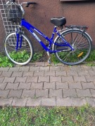 Rower damski aluminiowy amortyzator przód 