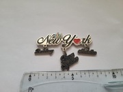 Magnes na lodówkę - 667e. NOWY JORK z przywieszkami