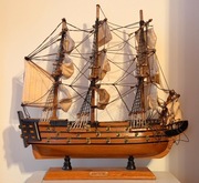 Model żaglowca H.M.S Victory drewniany okręt statek