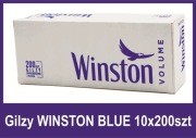 Gilzy papierosowe WINSTON BLUE 200 szt x 10