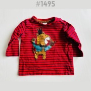 Bluzka z długim rękawem 6-9msc 68-74cm H&M #1495