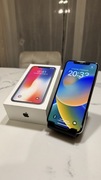 STAN IDEALNY iPhone X 64gb biały, bateria 84%, mega stan jak nowy!!!
