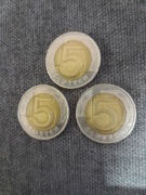 3 monety 5 zł. 2008 r. RZADKIE!!!