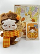 Pop Bean Fluffy & Cozy Plush Pendant | Skullpanda Snug Scarf