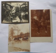3 x Ułani.Ułan. Stare zdjęcia.Zestaw.Konie