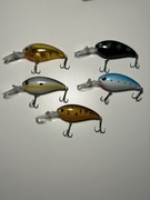 Woblery spinningowe – zestaw 5 szt | szczupak, okoń, sandacz