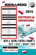 KSIAZKA SERWISOWA SEA DOO GTR 215 GTS 130 GTX 155 GTX 215 GTX 260 j.POLSKI