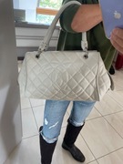 Oryginał! Chanel Bowling torebka kaviar skora