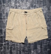 BOOHOO MAN SPODENKI DRESOWE MĘSKIE SZORTY WELUROWE NOWE