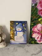 Obraz olejny „Bałwan”