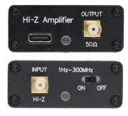 Wzmacniacz o wysokiej impedancji 1kHz-300MHz do ATS MINI / 20+ / RTL SDR