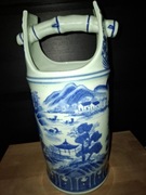 Dzbanek wazon koszyk naczynie ceramiczne duże, vintage