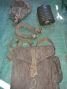 Maska przeciwgazowa SzM-41. Kompletna 