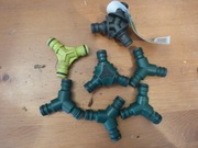 Trójnik złączka do węża ogrodowego rodzielacz 1/2"