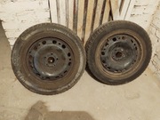 Opony zimowe Barum Polaris z felgami. 