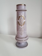 Wazon opalinowy Bohemia XIX wiek