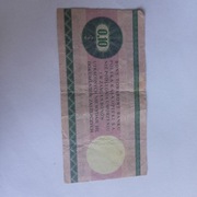 Bon towarowy 1979 rok