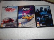 Need For Speed,NFS Payback,NFS Heat.Pakiet 3 gier na PC