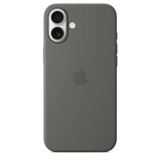 Silikonowe etui Apple iPhone 16 Plus z MagSafe - Stone Gray (szare)