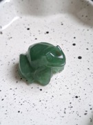 figurka kamień naturalny żaba żabą awenturyn awenturynem