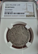 Ort 1/4 talara Zygmunt III Waza 1622r - grading NGC 
