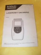 LASEROWY DALMIERZ - MAC ALLISTER - LM16CN - INSTRUKCJA
