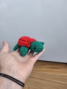 Zabawka pluszak żółw wykonany ręcznie 