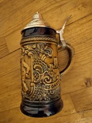 Kufel z deklem cynowym kolekcjonerski