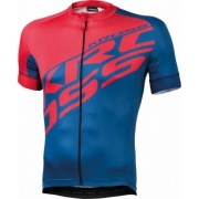 KROSS Rubble koszulka rowerowa r. M czerwono-niebieska 
