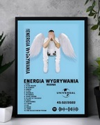 Plakat A3 Rusina album Energia Wygrywania