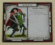 TALISMAN Magia Miecz: karta postaci WOJOWNIK