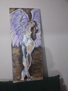 Anioł rozpięte skrzydła 