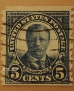 Znaczek USA 5 cents Roosevelta 