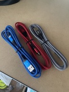 Okazja Nowy zestaw trzech kabli do ładowania USB-C