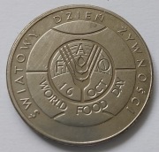 Światowy Dzień Żywności moneta 50 zł z 1981 roku