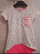 Bluzeczka dziewczęca 110/116