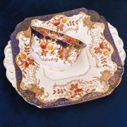 **PATERA + miska Imari porcelana CROWN Mayer & Sherratt 1921+