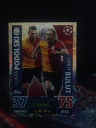 Lukas Podolski & Umut Bulut Duet Napastników Match Attax 2015/16