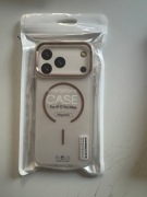 Etui Clear Thin Mag do iPhone 17 Pro Max 6,9" złota