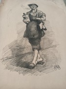 Do szewca Autolitografia Józef Rapacki 