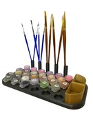 Organizer podstawka farbki malowanie po numerach