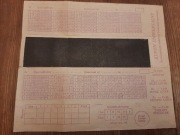 Kupony do gier Totalizatora Sportowego, Duży Lotek, 3 szt.