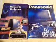 Panasonic 1997/1998 TV VIDEO AUDIO po polsku i niemiecku 1995/96