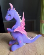 Maskotka smok Penelopa Barbie Roszpunka dragon Penelope retro