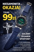 Zegarek sportowy analogowo cyfrowy - Nowy!